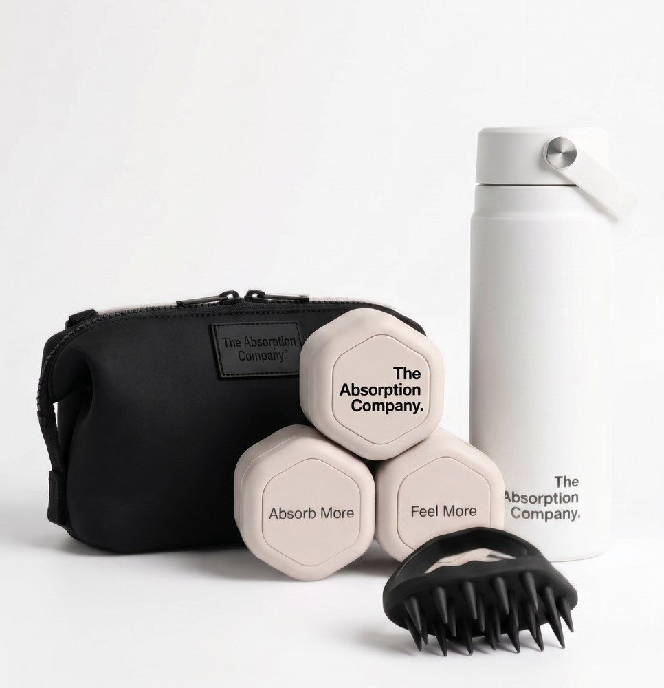 All Hair welcome kit gifts together