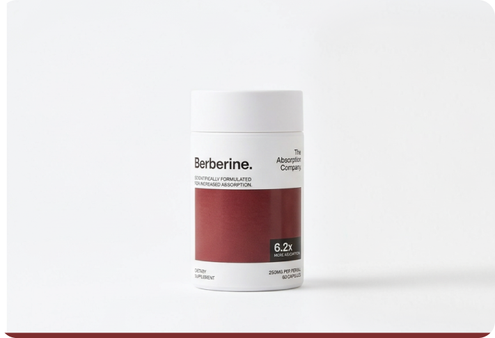Berberine handles what's happening at the cellular level.
