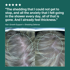 Hair: Growth Support + Shedding Defense