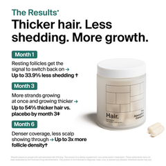 Hair: Growth Support + Shedding Defense
