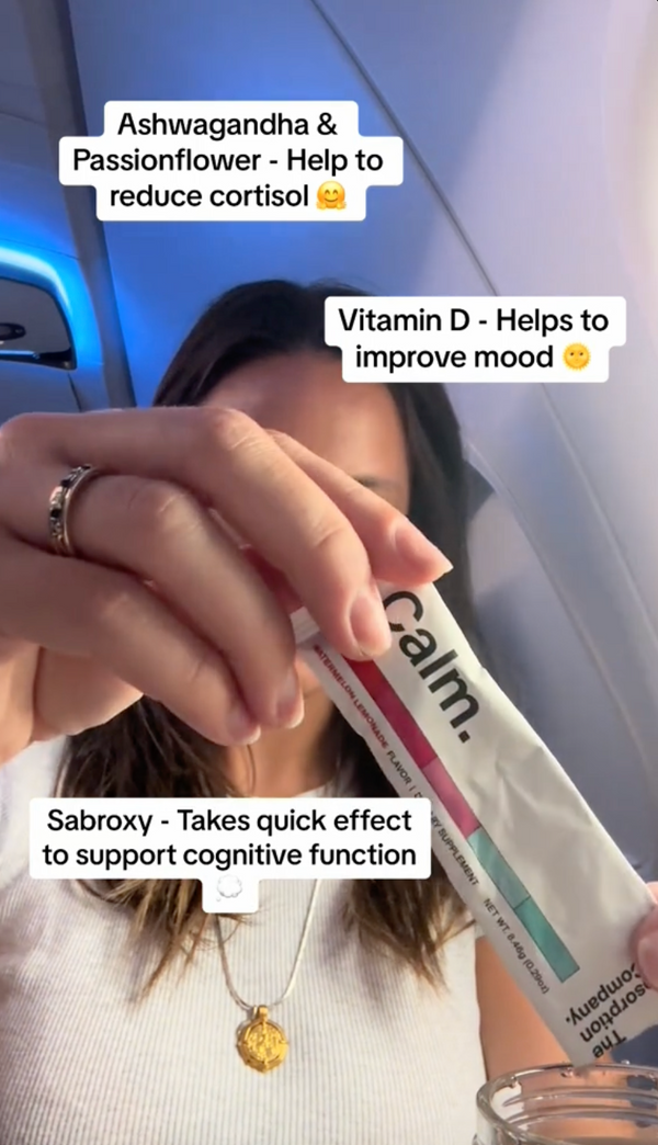 “Love Calm! it’s amazing, I think it really helps my Mom rage melt away. I feel way more at peace and not easily triggered when I take Calm. 10/10 would recommend!”