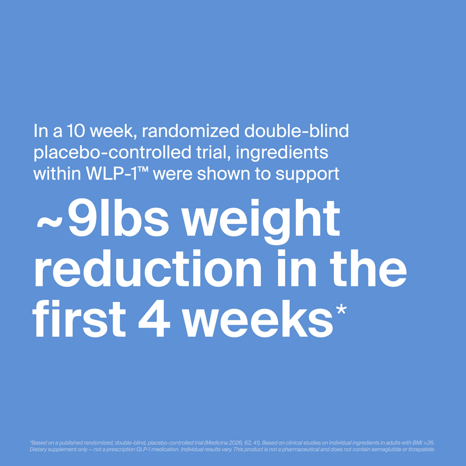 Clinical study result: 9 lbs weight reduction in 4 weeks