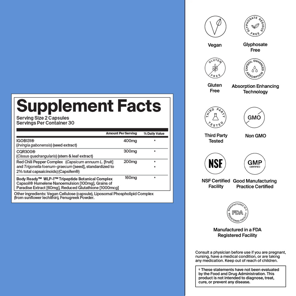 WLP-1™: GLP-1 Benefits, No Needles, No Rx | Weight Management Pill ...